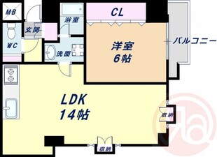 メロディハイム東帝塚山の物件間取画像